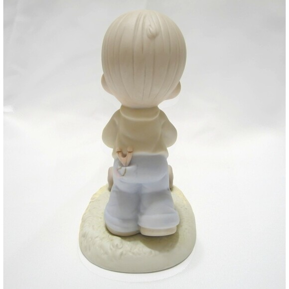 Precious Moments "Mow Power To You" 1989 Figurine #PM-892 New in Box - Picture 4 of 8